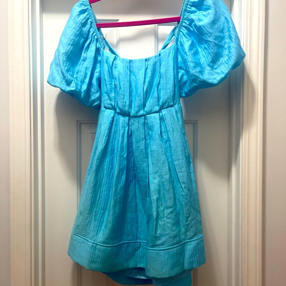 Gorgeous Blue Mini Dress